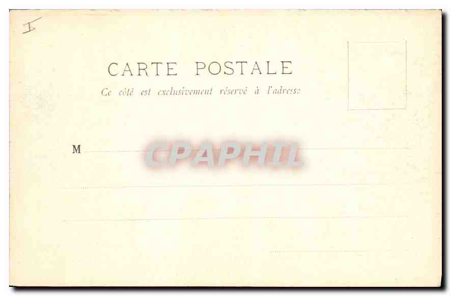 CPA Lyon Le Pont de la Guillotiere — Verso