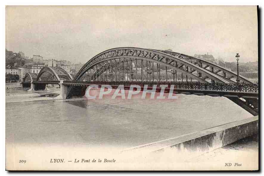 LYON — Le Pont de la Boucle — ND Phot