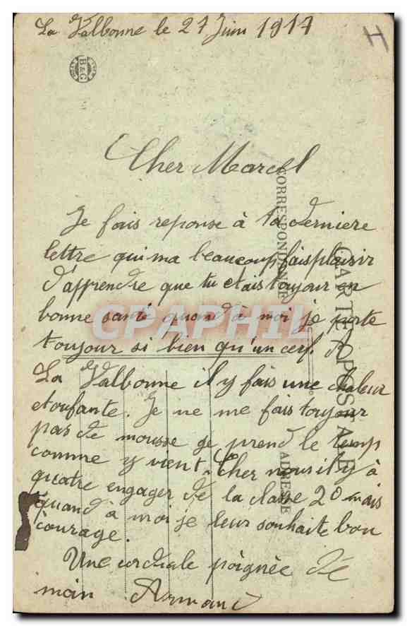 CPA Lyon Le Quai Pierre Scize et le Saone — Verso