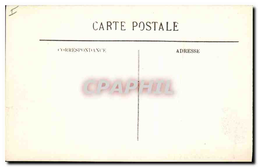 CPA Lyon Cathedrale Saint Jean de Fourviere — Verso