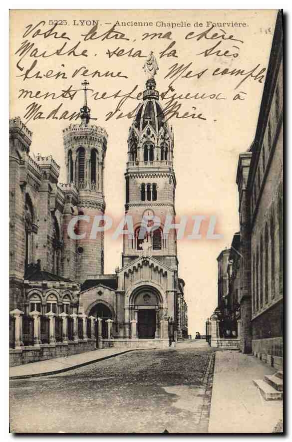 CPA Lyon Ancienne Chapelle de Fourviere