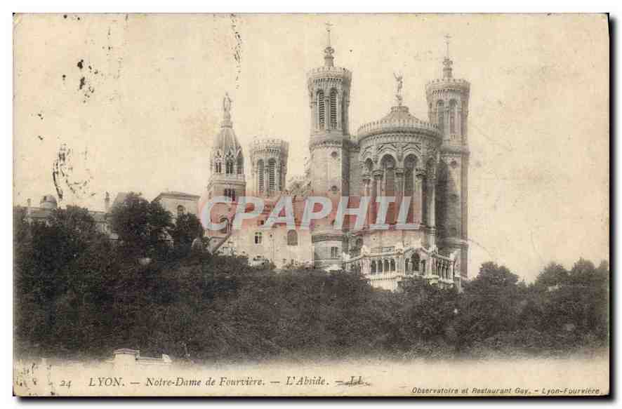 CPA Lyon Notre Dame de Fourviere L'Abside