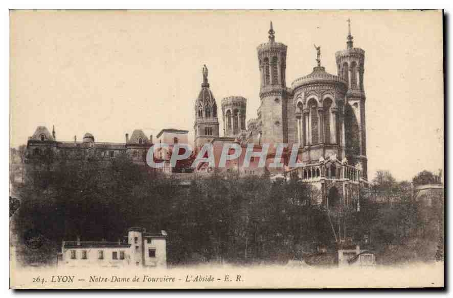 CPA Lyon Notre Dame de Fourviere l'Abside