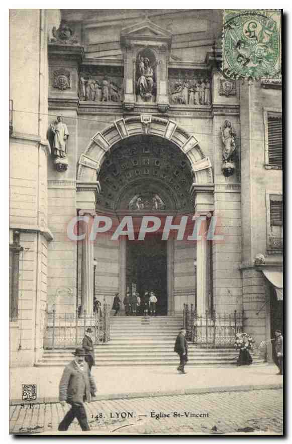 CPA Lyon Eglise St Vincent
