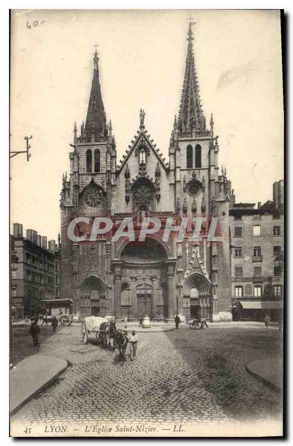 CPA Lyon L'Eglise Saint Nizier
