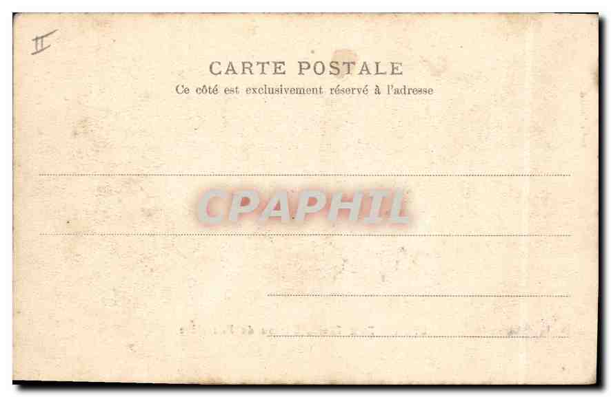 CPA Lyon Pont Tilsitt Coteau de Fourviere — Verso