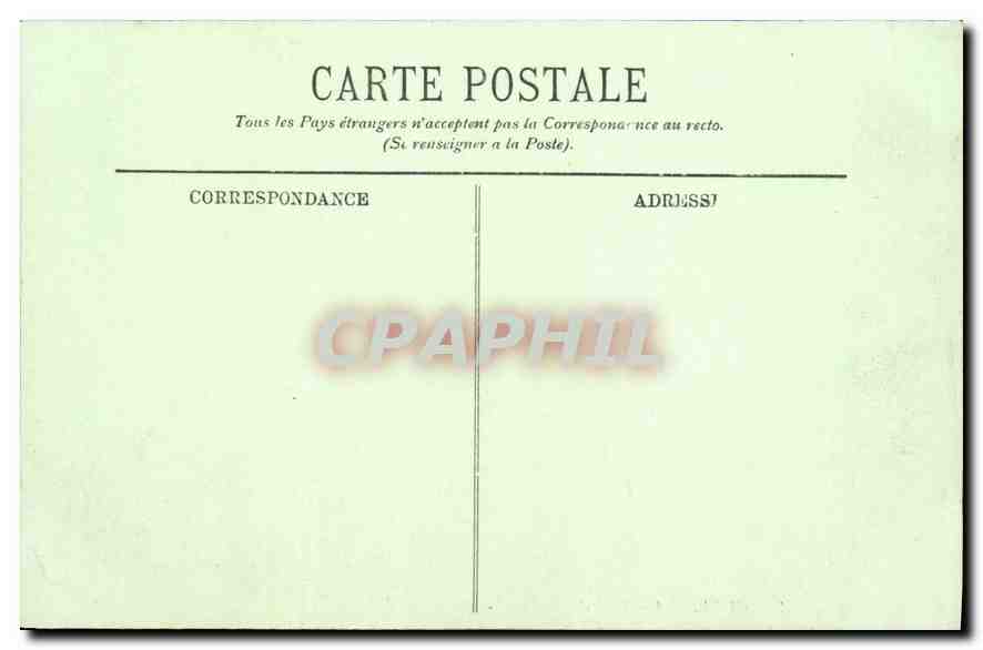 CPA La Bourboule Vue prise du Pont Agis Ledru — Rückseite