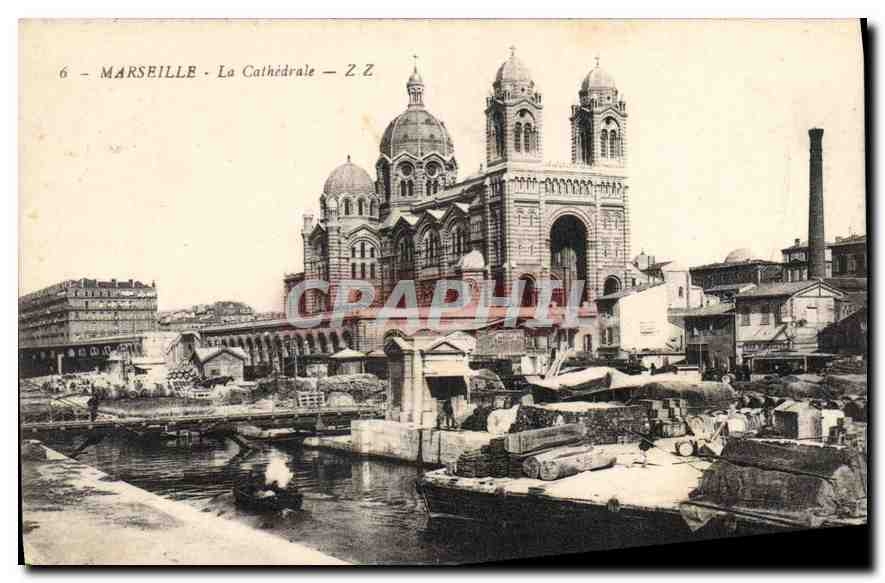 CPA Marseilles La Cathedrale