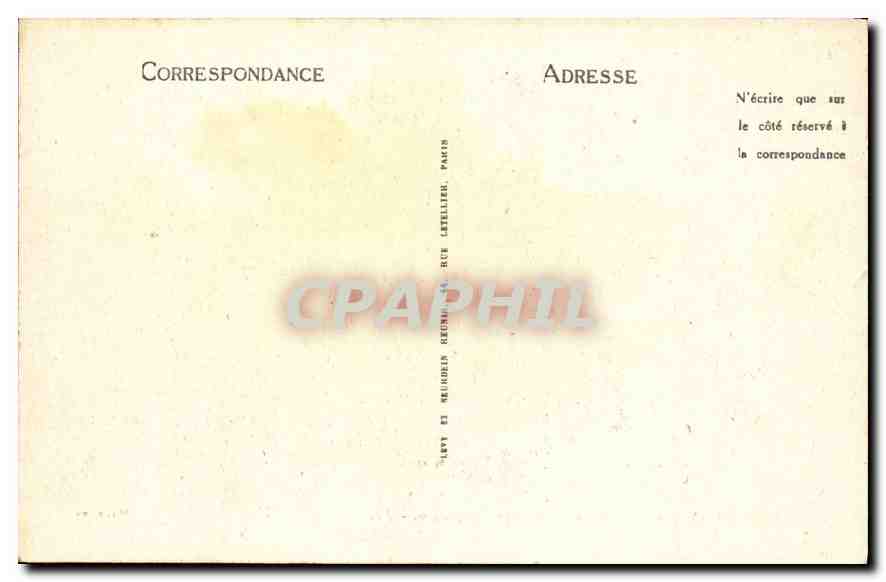 CPA Cannes Panorama pris de la Californie — Rückseite
