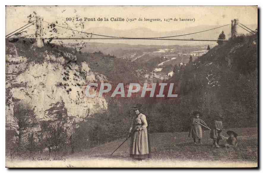 Die Caille-Brücke — A. Gardet, Annecy