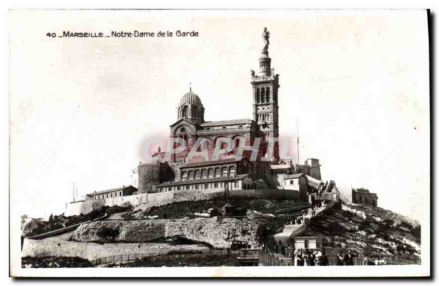 CPA Marseille Notre Dame de la Garde