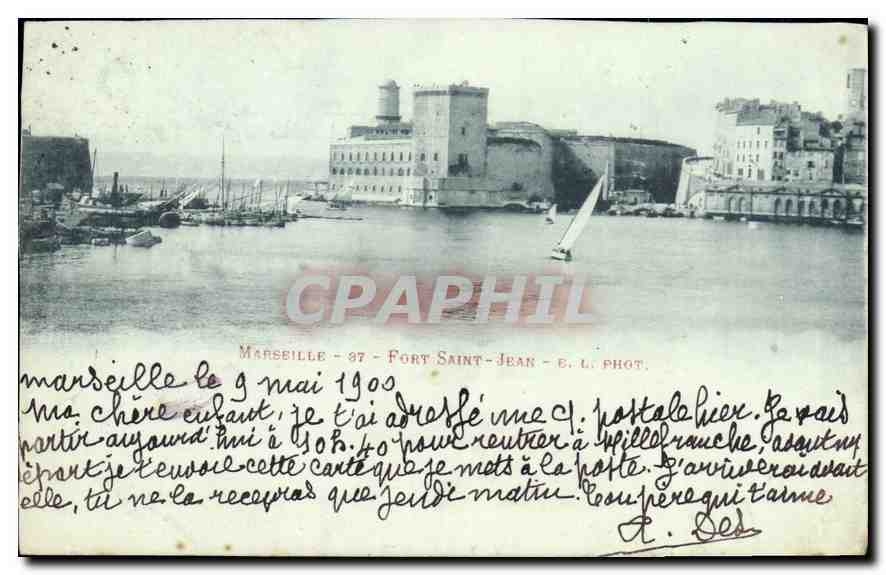 CPA Marseille Fort Saint Jean