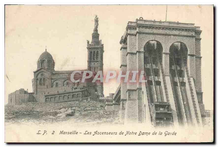 Marsella - Los Ascensores de Notre-Dame de la Garde