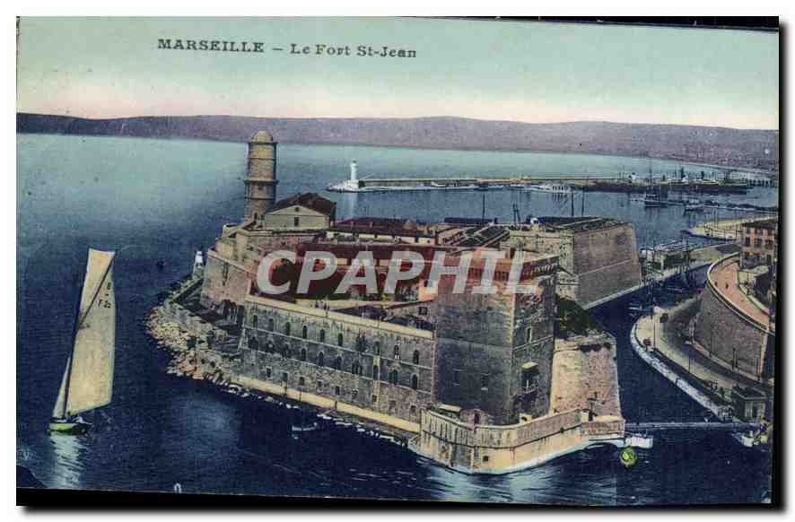 CPA Marseille Le Fort Saint Jean