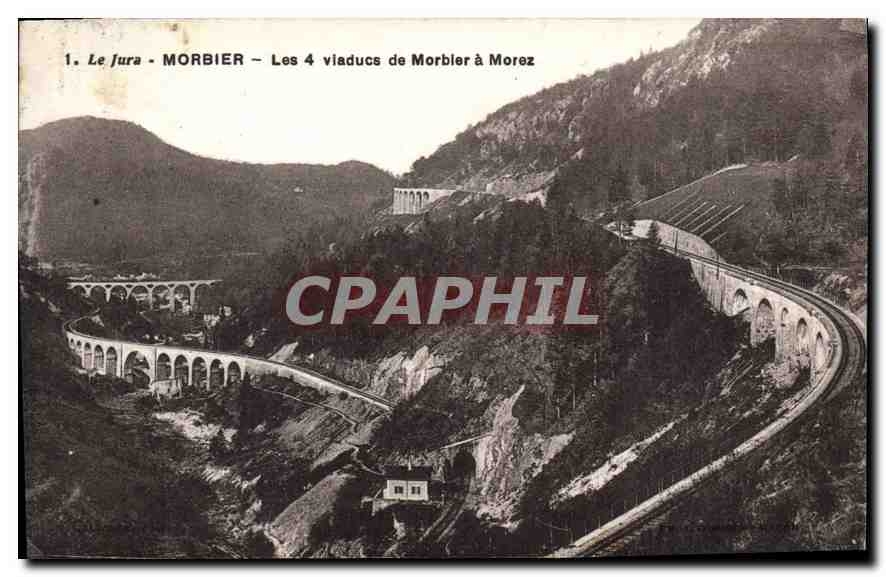 Le Jura - MORBIER — Les 4 viaducs de Morbier à Morez