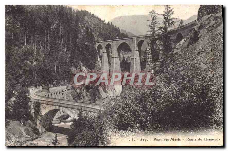 Pont Ste-Marie — Route de Chamonix — J.J. - 529