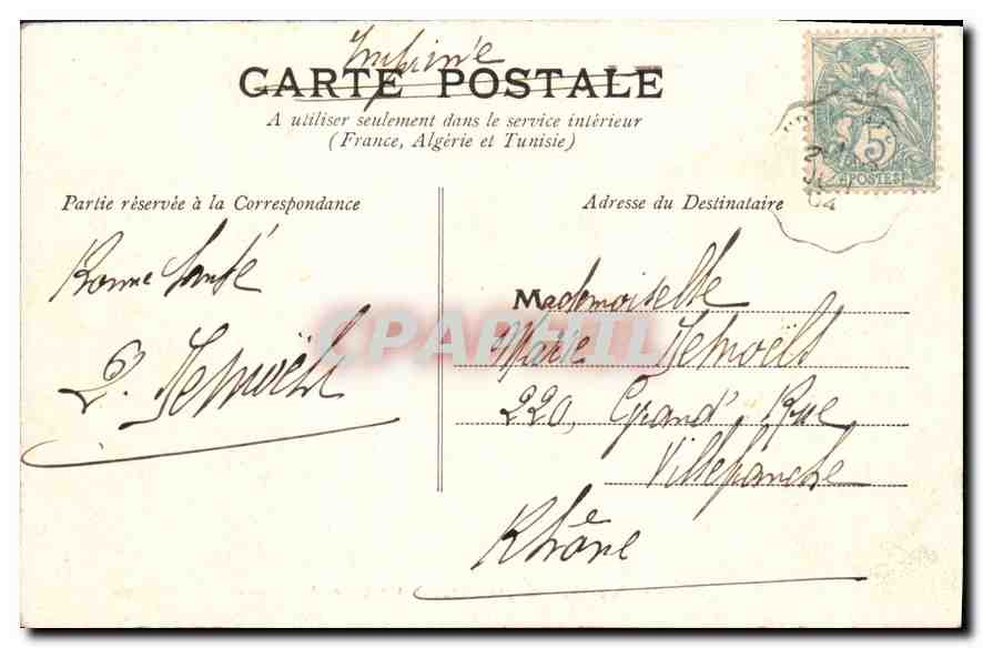 CPA L'Auvergne Cantal Garabit Le Viaduc et le Route de Saint Flour — Rückseite