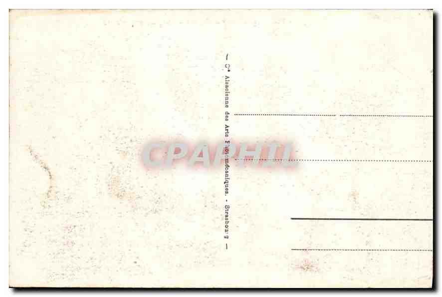 CPA Lourdes Funiculaire du Pic du Jer La Gare superieur — Verso