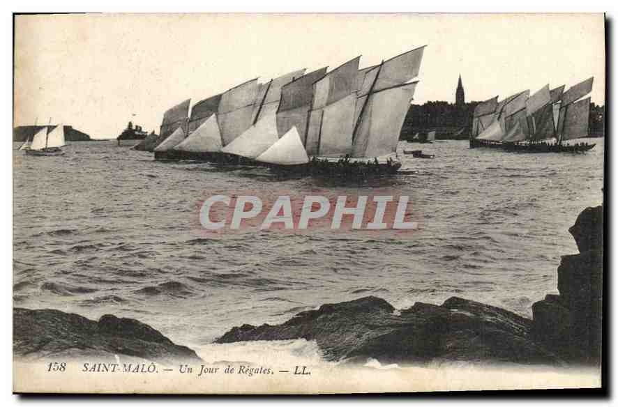 Saint-Malo — Un Jour de Régates — LL. n°158