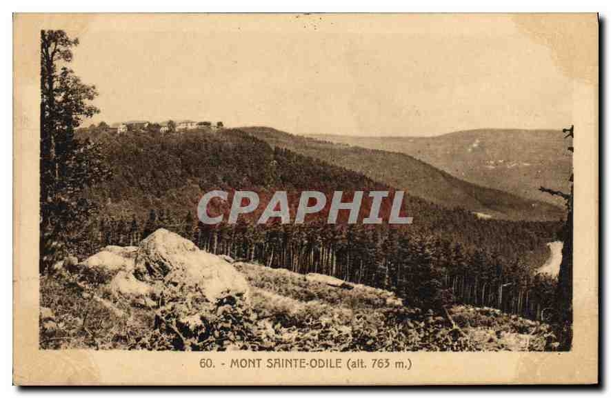 CPA Mont Sainte Odile (alt 763 m)