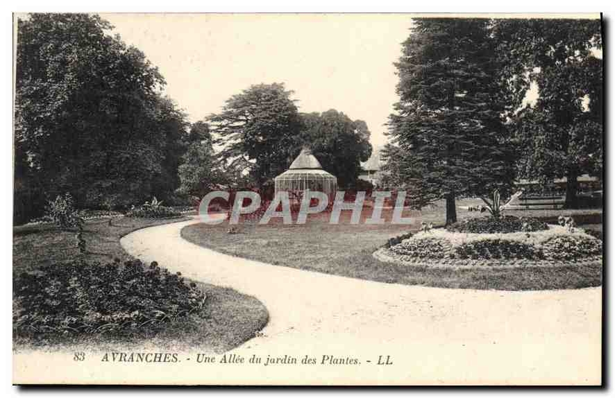 Avranches - Ein Weg im Jardin des Plantes - LL