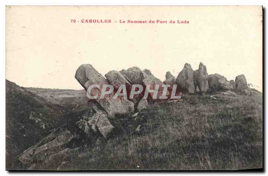 CPA Carolles Le Sommet du Port du Lude