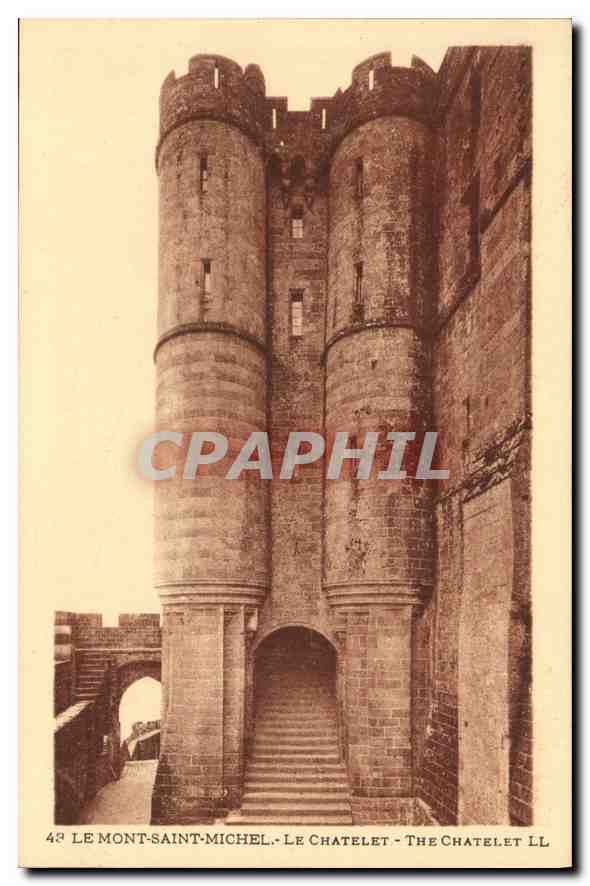 CPA Le Mont Saint Michel Le Chatelet