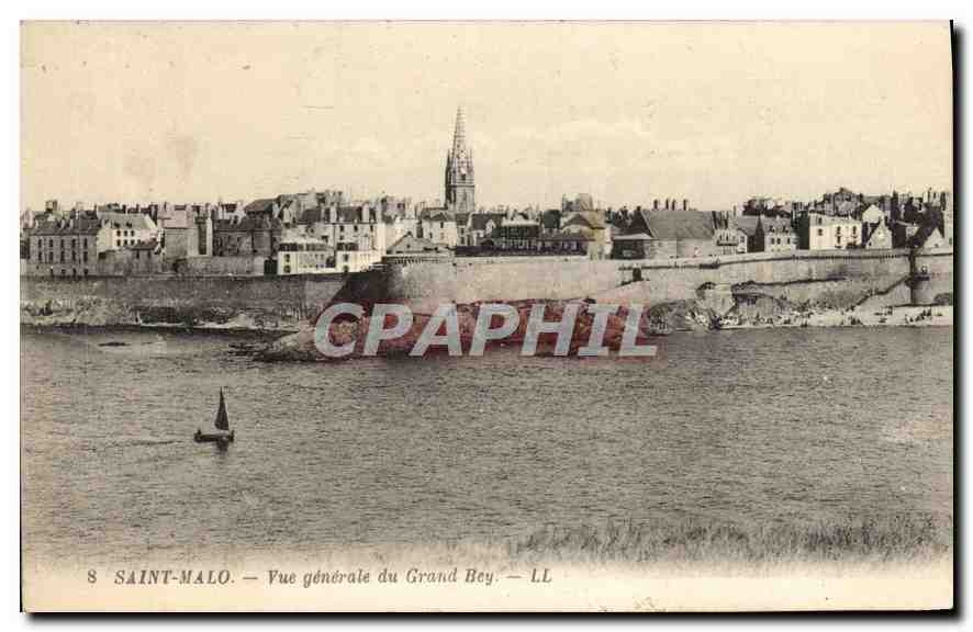 Saint-Malo — Vue générale du Grand Boy — LL