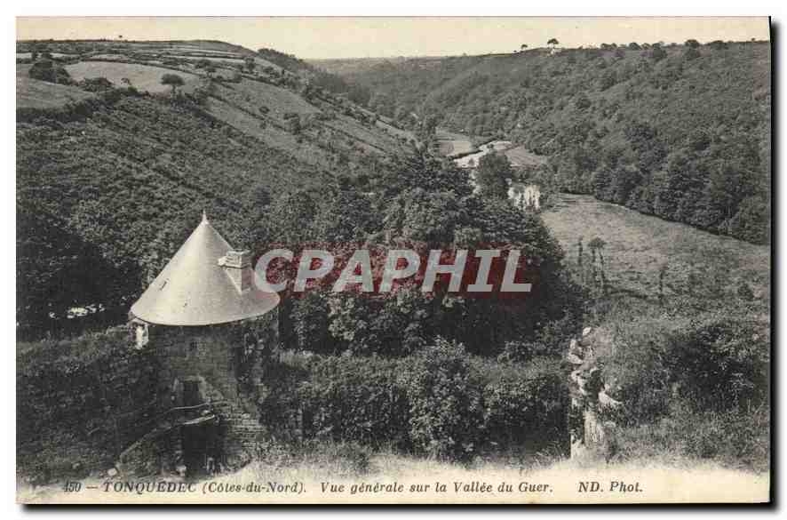 CPA Tonqueduc (Cotes du Nord) Vue generale sur la Vallee du Guer
