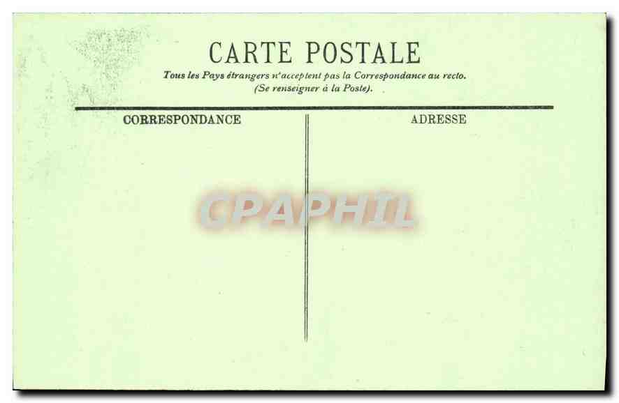 CPA Poitiers Eglise Saint Hilaire L'Abside — Verso