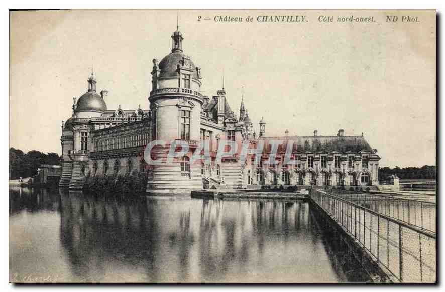 CPA Chateau de Chatilly Cote nord ouest