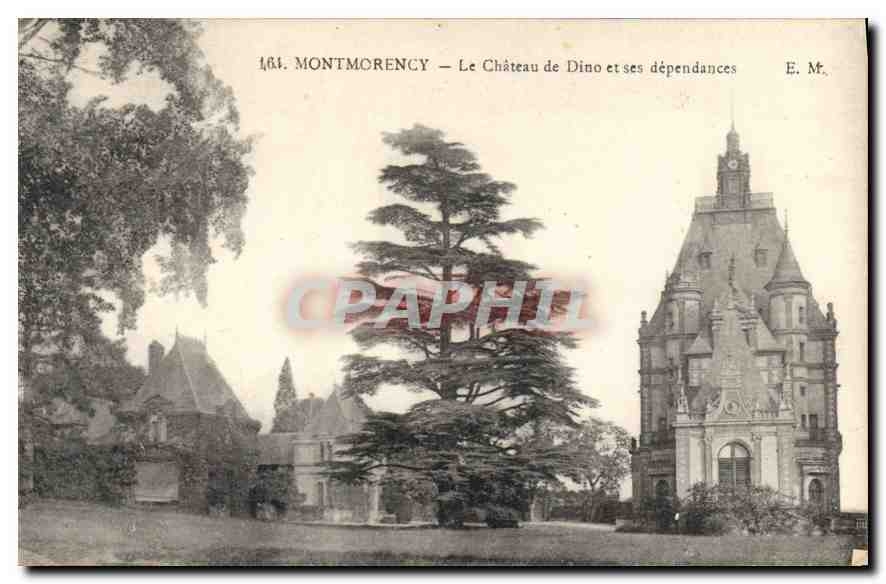 Montmorency — Schloss Dino und seine Anlagen — E. Mt.