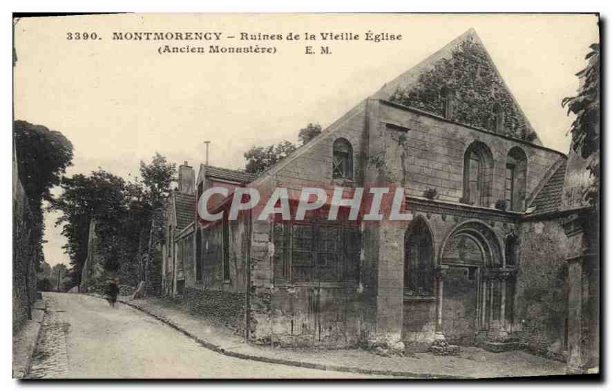 Montmorency — Ruinen der Alten Kirche (Ehemaliges Kloster) — E. M.