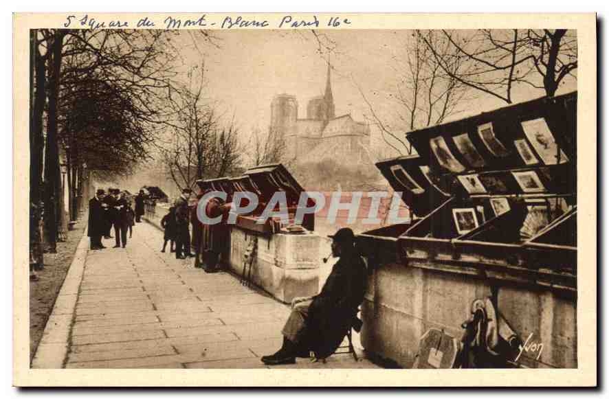 CPA Paris en flanant Les Bouquimistes du quai de la Tournelle