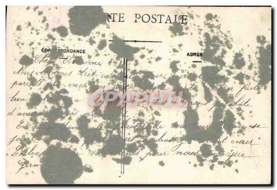 CPA Heureuse Annee Femme — Rückseite