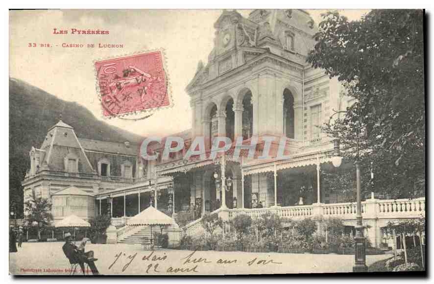 CPA Les Pyrenees Casino de Luchon
