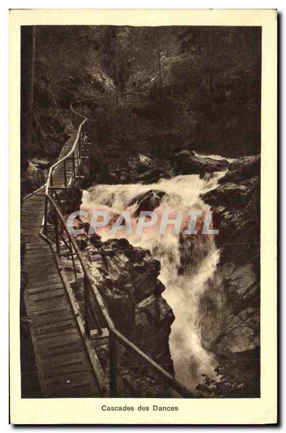 Cascades des Dances — Gorges de la Diosaz, Servoz (814 m) près Chamonix — Braun & Cie, Mulhouse-Dormach