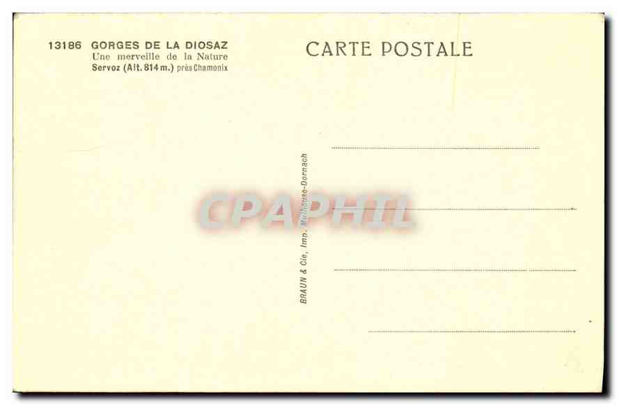 CPA Pont Achille Cazin — Verso