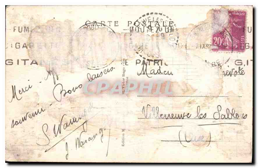 Le Col du LAUTARET - Le Chalet et le Jardin Alpin — Édition Postale Bugo — Reverso