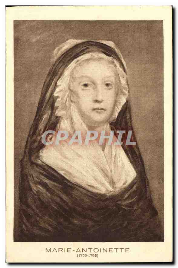 CPA Marie Antoinette (1755 1793)
