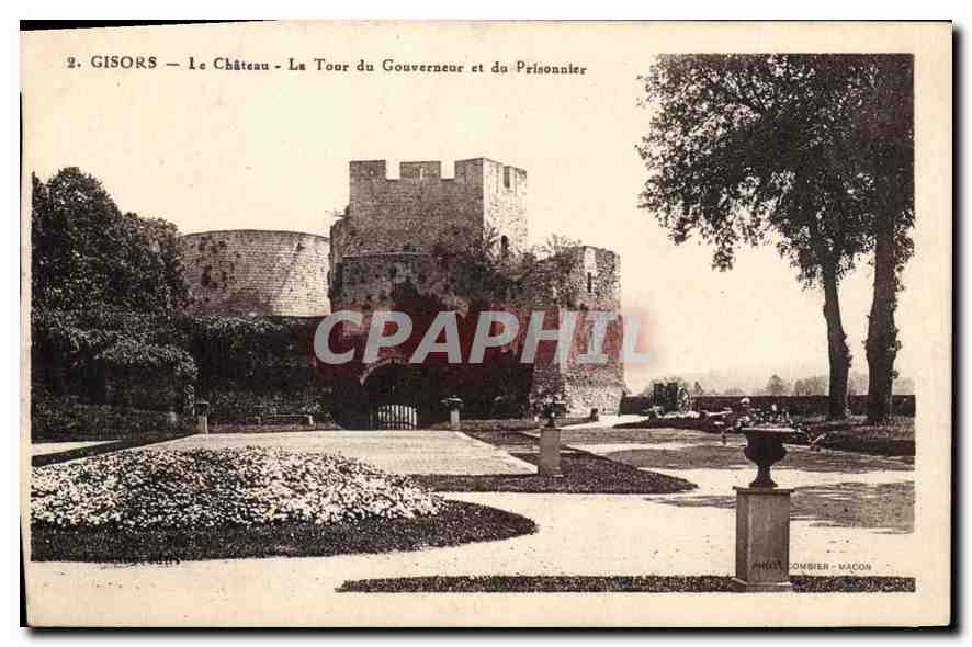 CPA Gisors Le Chateau du Gouverneur et du Prisonnier