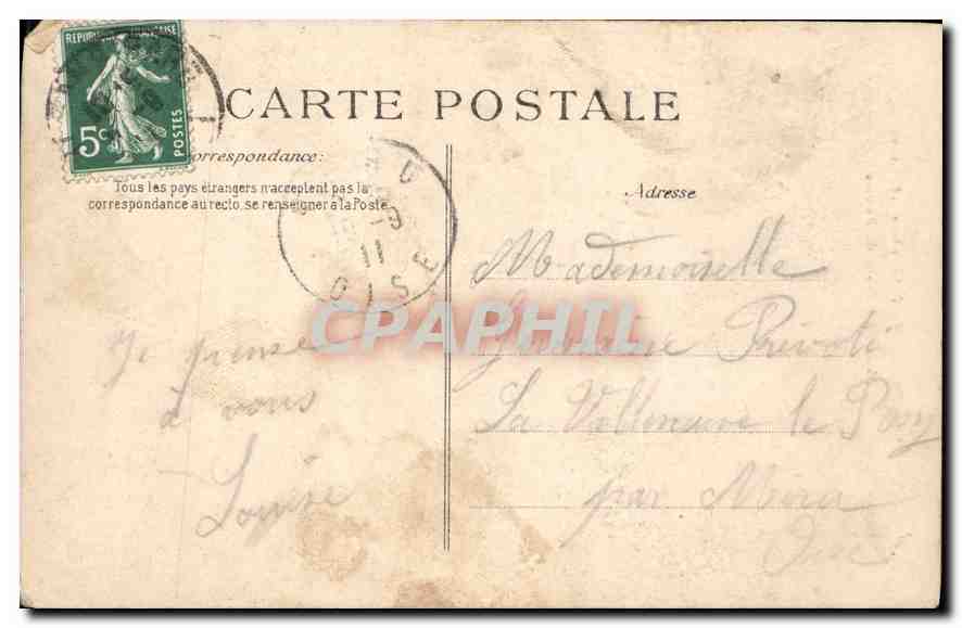 CPA Orleans Musee historique (1855 1868) Maison de Diane de Poitiers — Verso