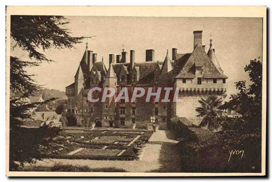 CPA La Douce France Chateaux de la Loire Chateau de Langeais
