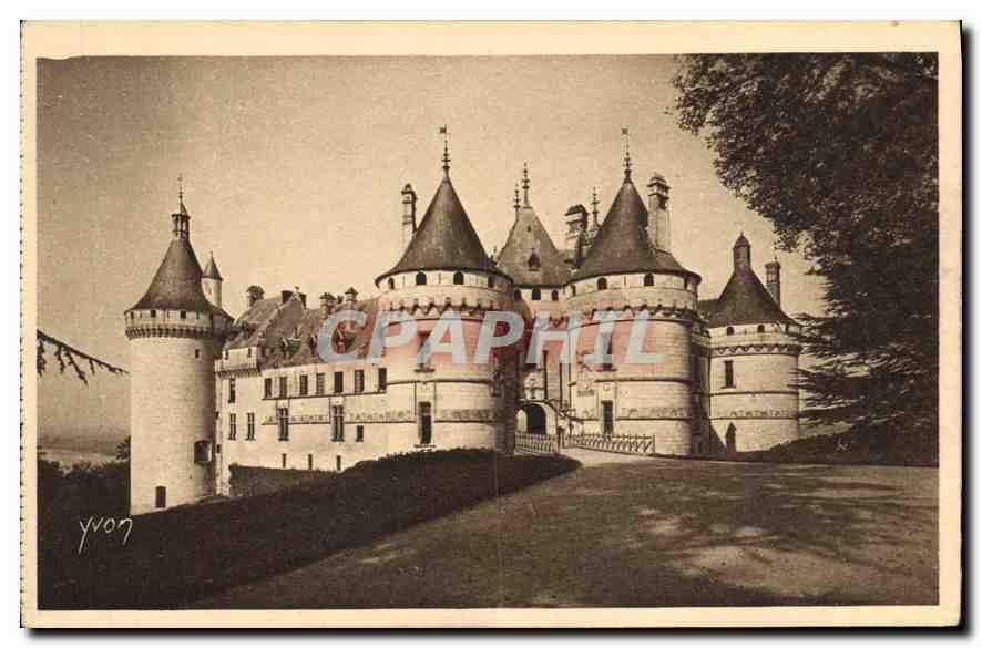 CPA La Douce France Chateaux de la Loire Chateau de Chaumont sur Loire