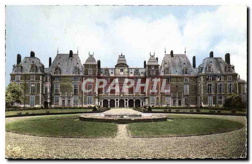 CPA EU (Seine Maritime) Le Chateau Facade de la Parc