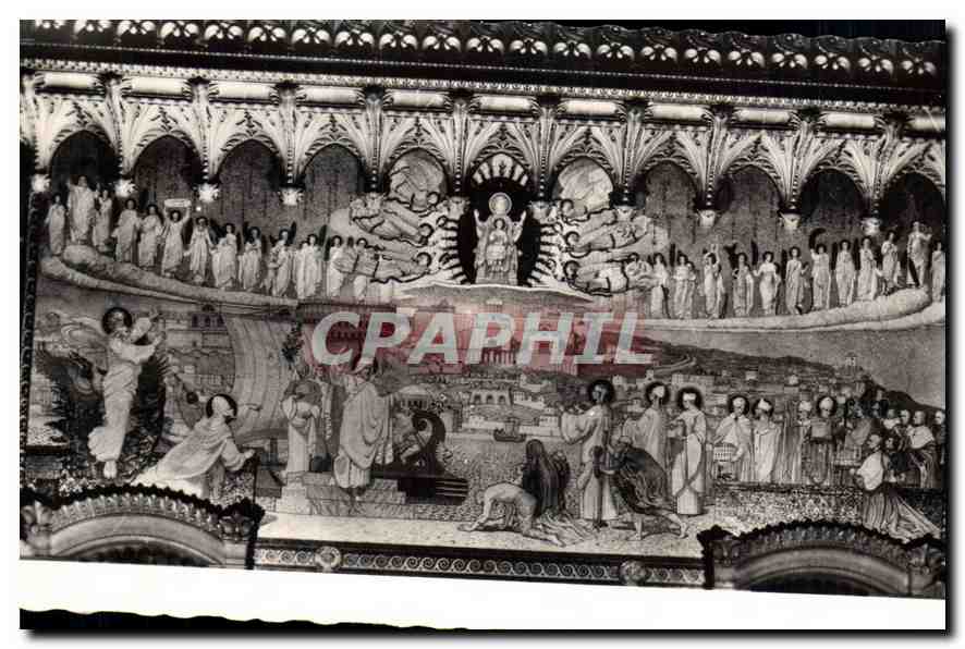 CPA Lyon Basilique Notre Dame de Fourviere Mosaique de Saint Pathin