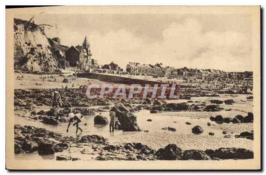 CPA Mers les Bains La Plage et les Rochers
