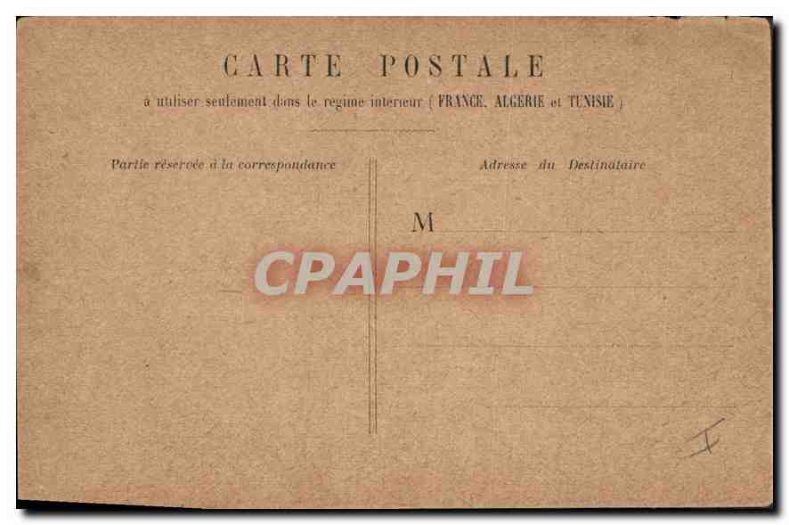 CPA Paris Eglise du Sacre Coeur — Verso