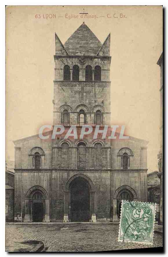 CPA Lyon Eglise d'Ainay