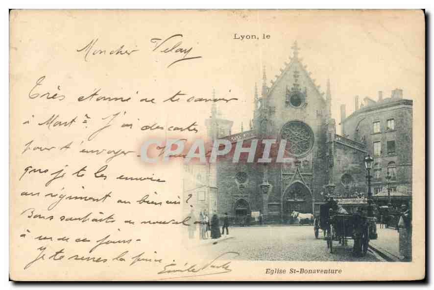 Église St-Bonaventure — Lyon — éditeur inconnu, n° de série non visible